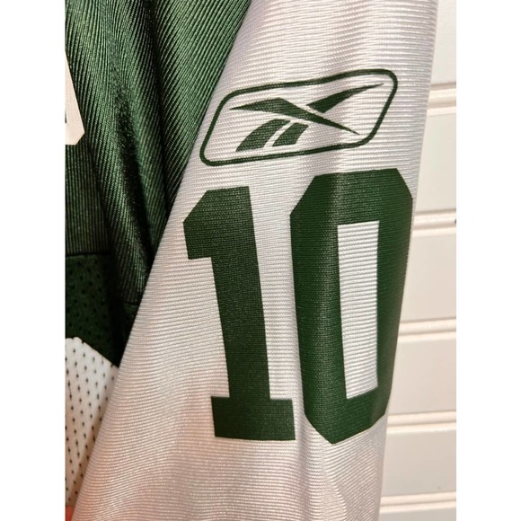 New York Jets Holmes 10 Jersey Reebok NFL Team Apparel Medium - Picture 12 of 13